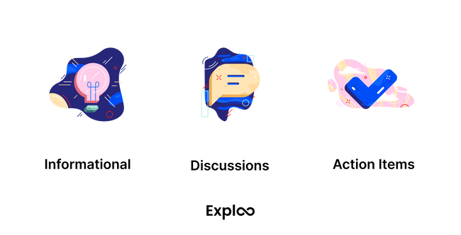 Agenda item types